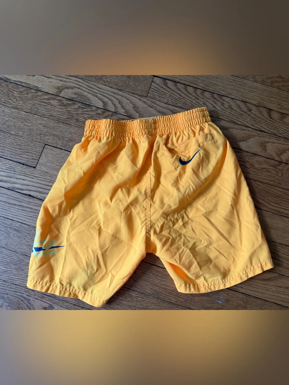 Nike Yellow Swim Trunks - Size Large